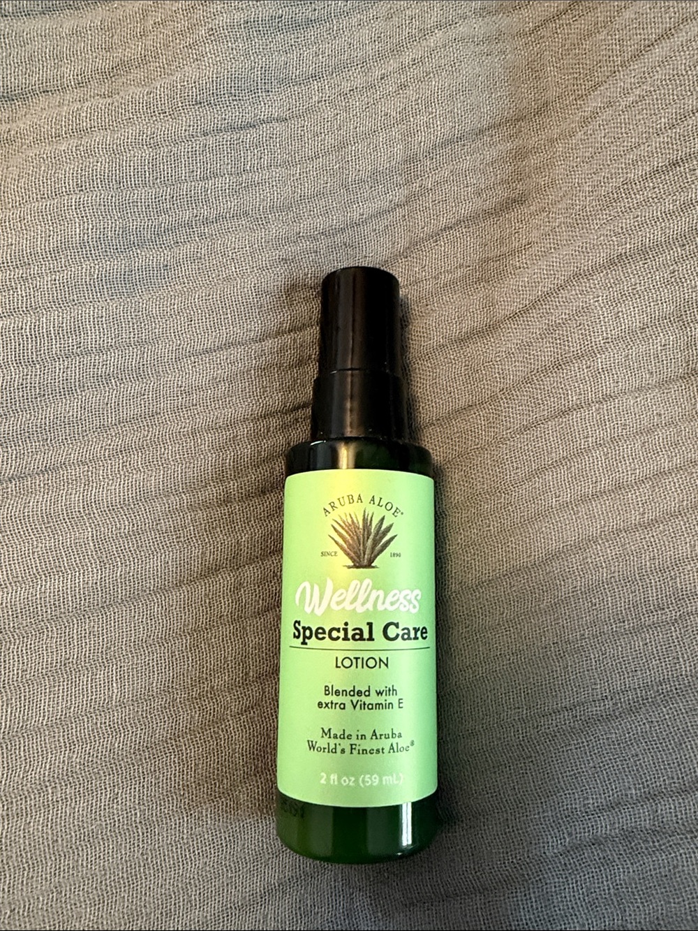 Aruba Aloe Wellness Special Care Lotion in Light Green